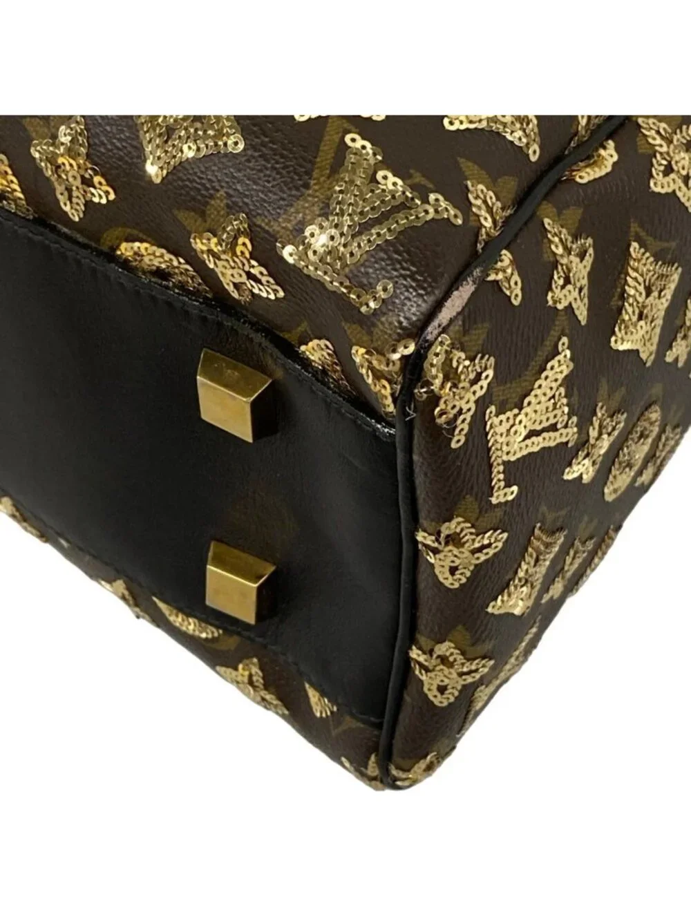 Louis Vuitton Handbag Monogram Eclipse Speedy 30